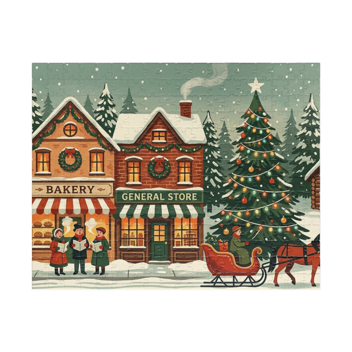 Festive Puzzle, Midtown (110, 252, 520, 1014p)