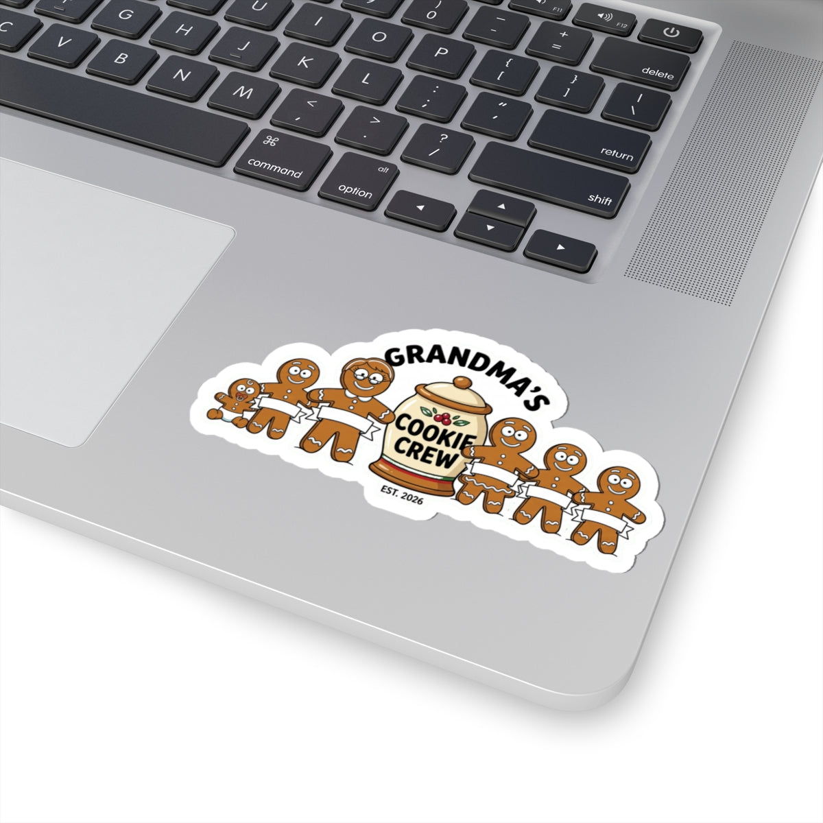 Kiss Cut Sticker, Grandma’s Cookie Crew (Custom)