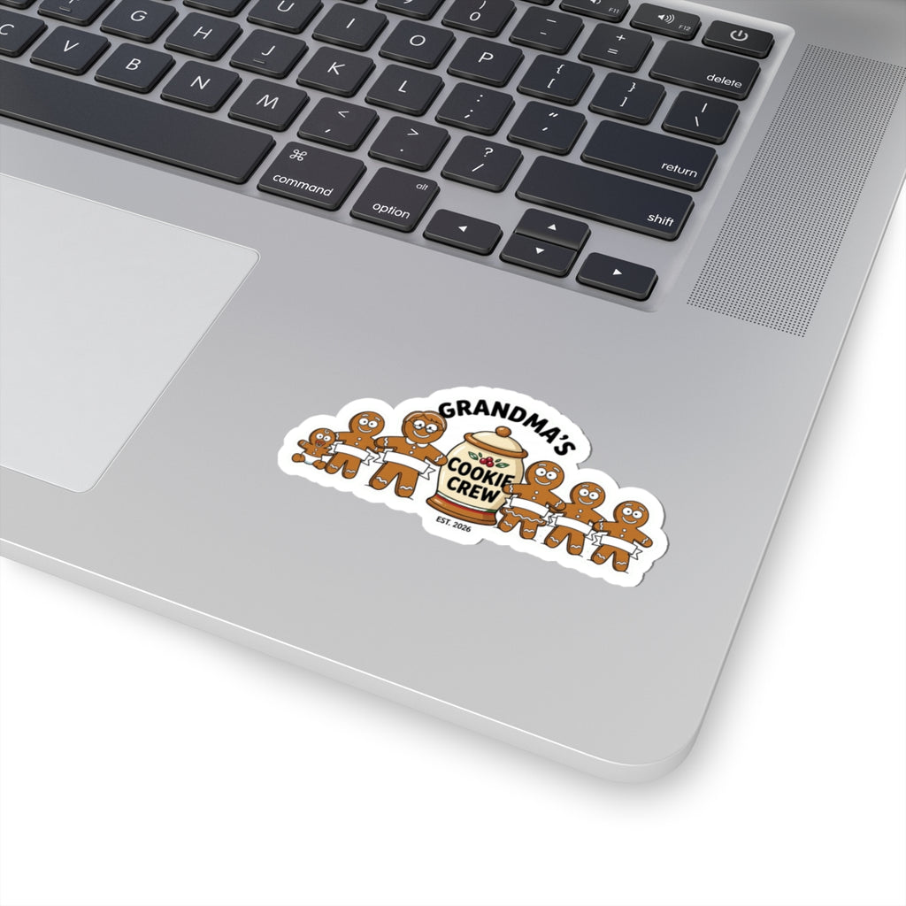 Kiss Cut Sticker, Grandma’s Cookie Crew (Custom)