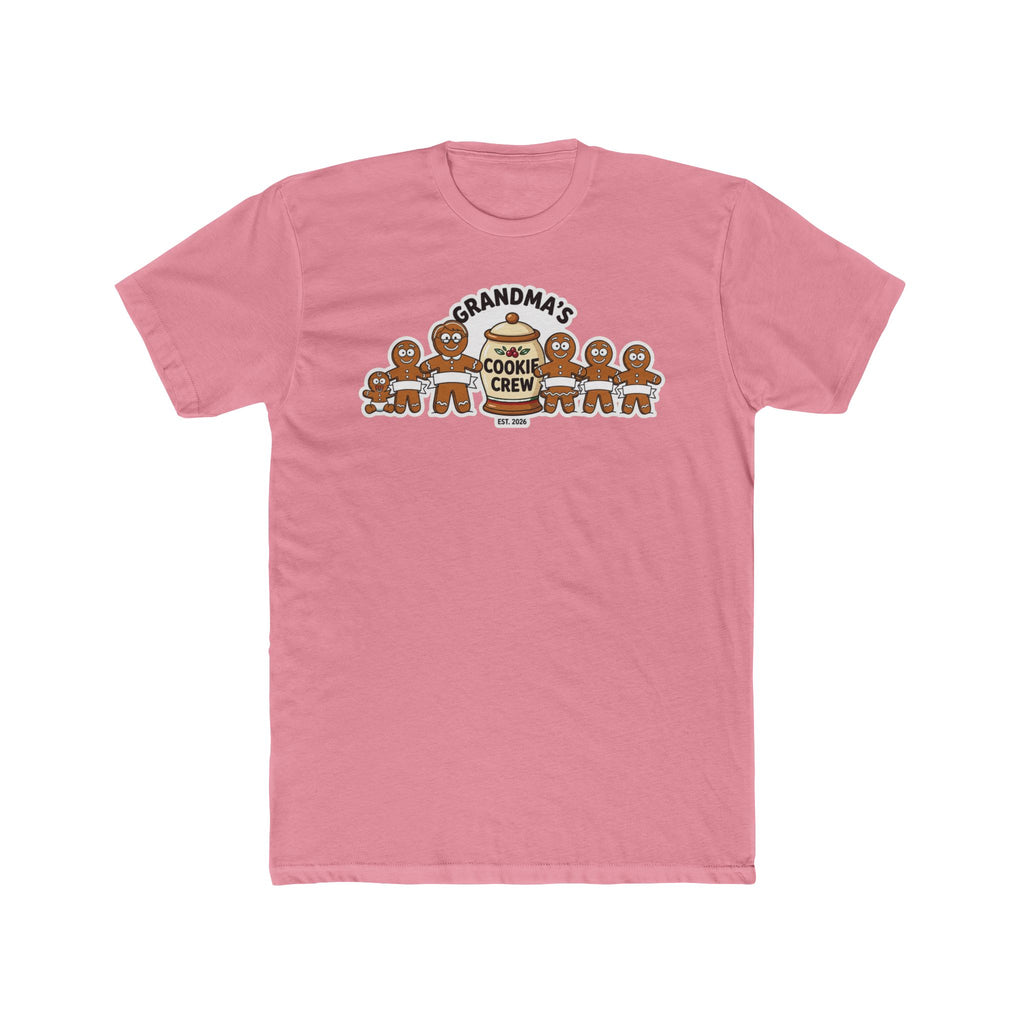 Grandma’s Cookie Crew 2026, Cotton T-Shirt (All Colors)(Custom)