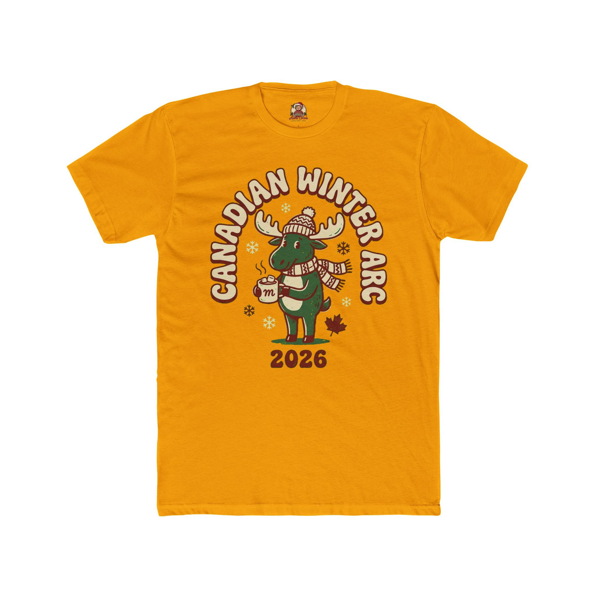 Canadian Winter Arc, Cotton T-Shirt (All Colors)