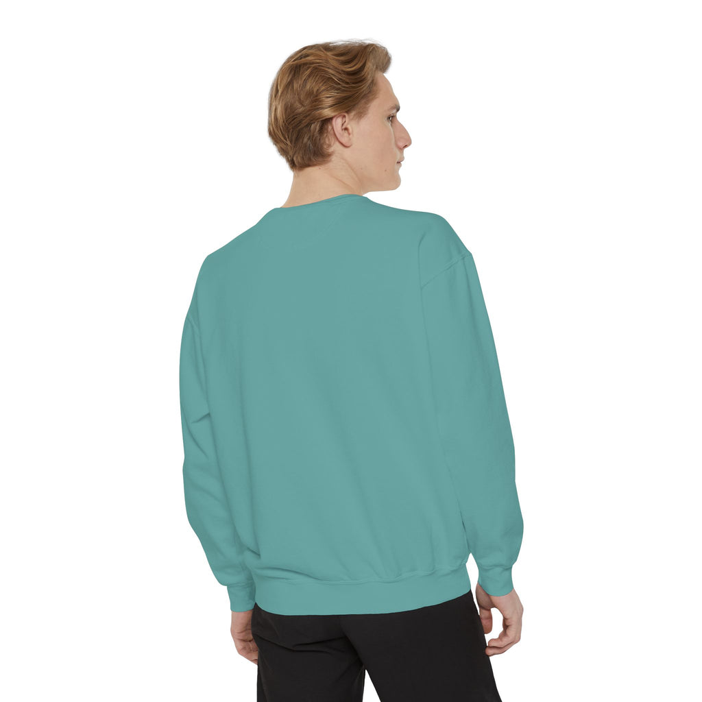 Dyed Sweatshirt, Merry Merry (White)
