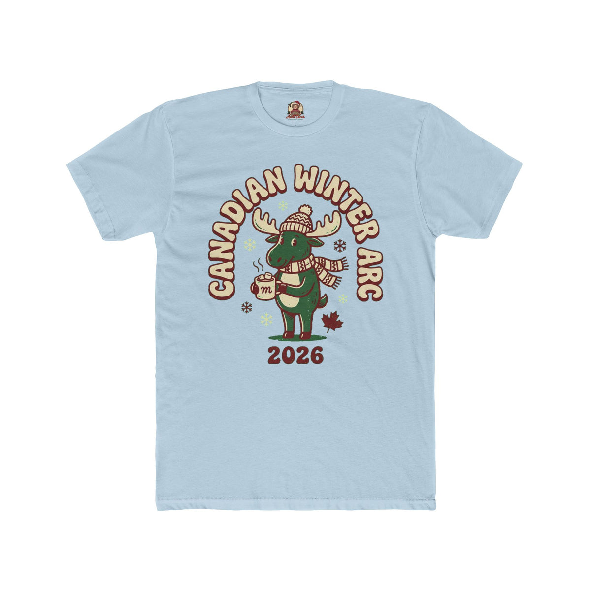 Canadian Winter Arc, Cotton T-Shirt (All Colors)