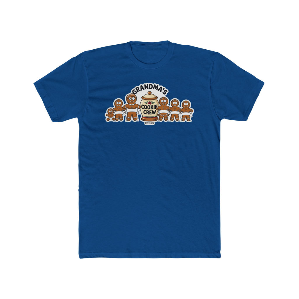 Grandma’s Cookie Crew 2026, Cotton T-Shirt (All Colors)(Custom)