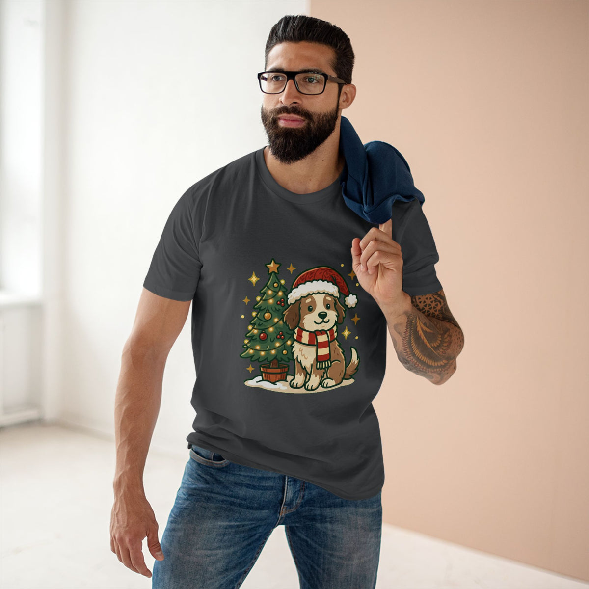 Casual Tee, Happy Doggo (All Colors)