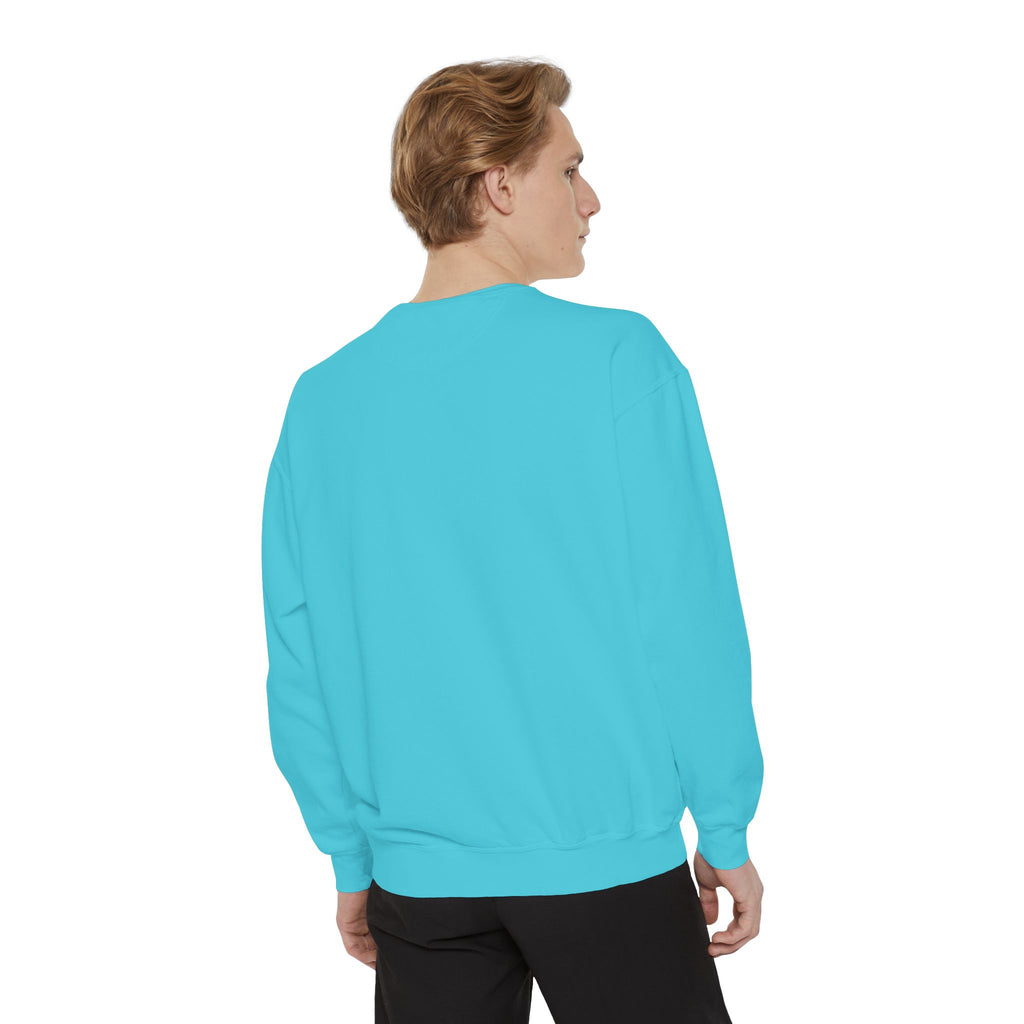 Dyed Sweatshirt, Merry Merry (White)