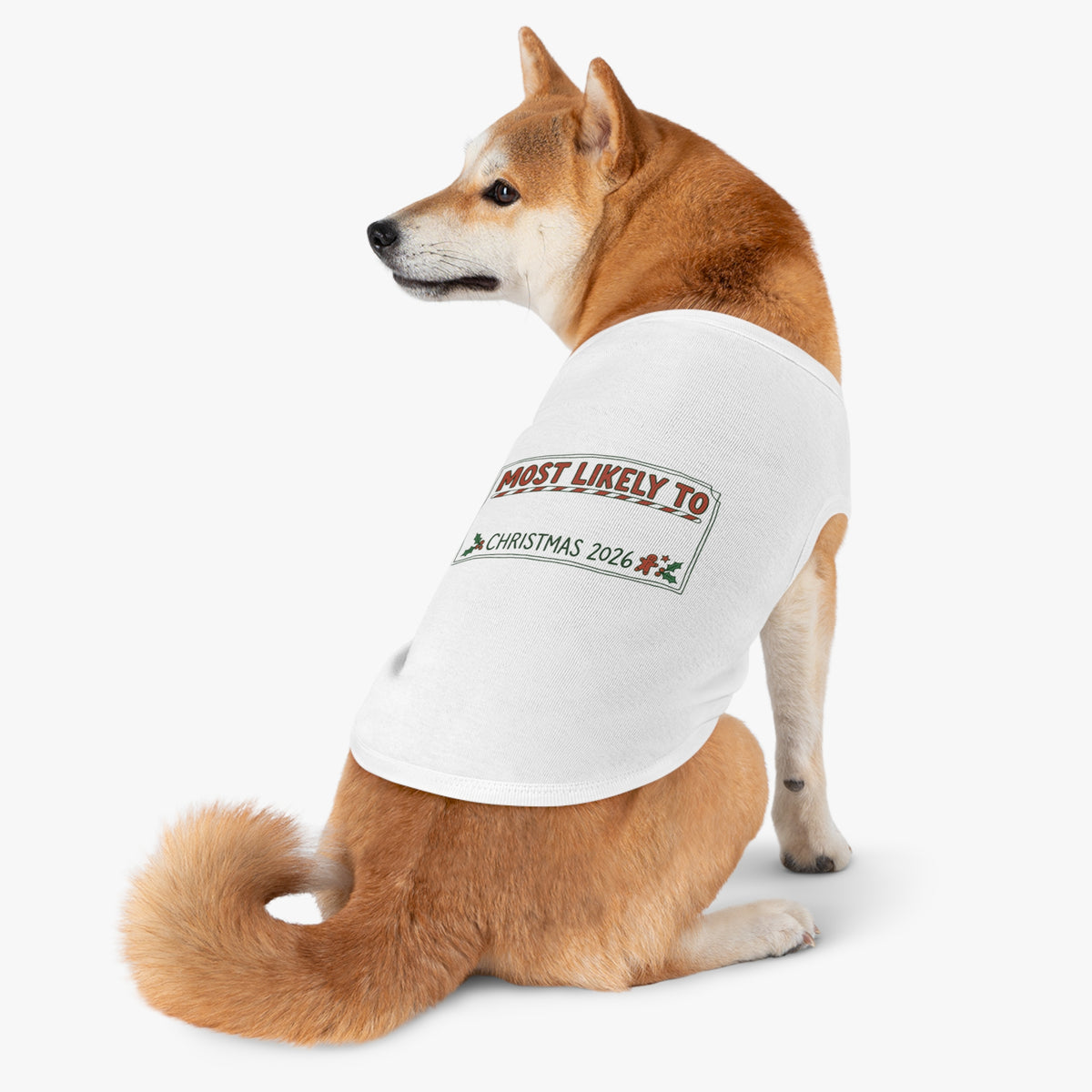 Pet Tank Top, Most Likely To (All Colors, Custom)
