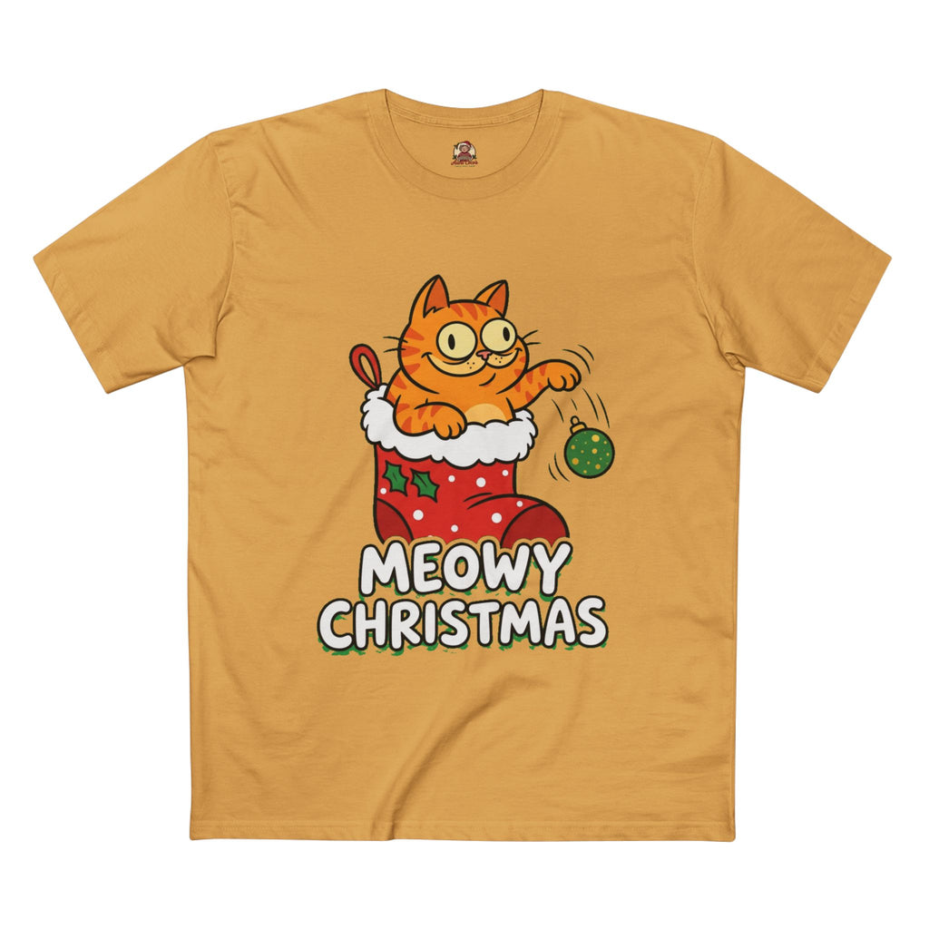 Casual Tee, Meowy Christmas (All Colors)