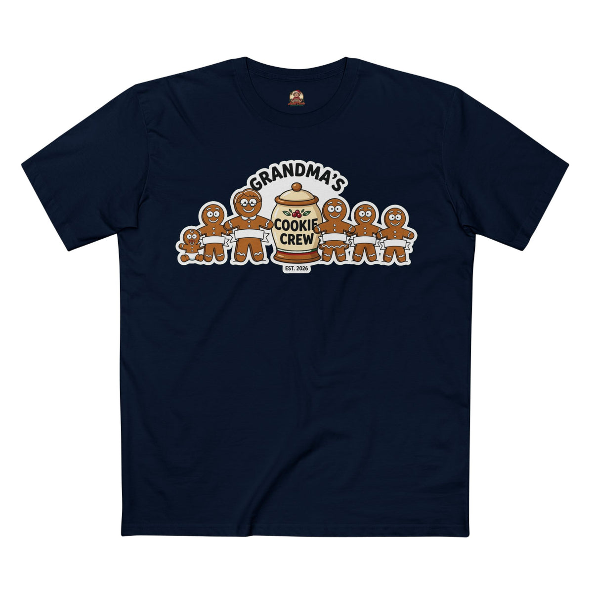 Casual Tee, Grandma’s Cookie Crew (All Colors)(Custom)
