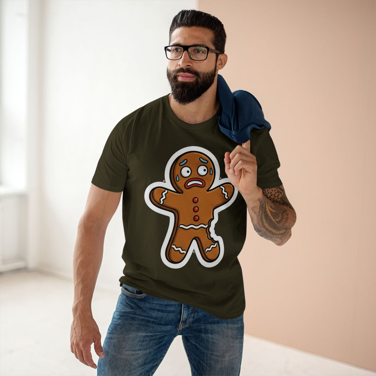 Casual Tee, Ginger Bite Man (All Colors)