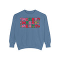 Dyed Sweatshirt, Merry Merry (White)