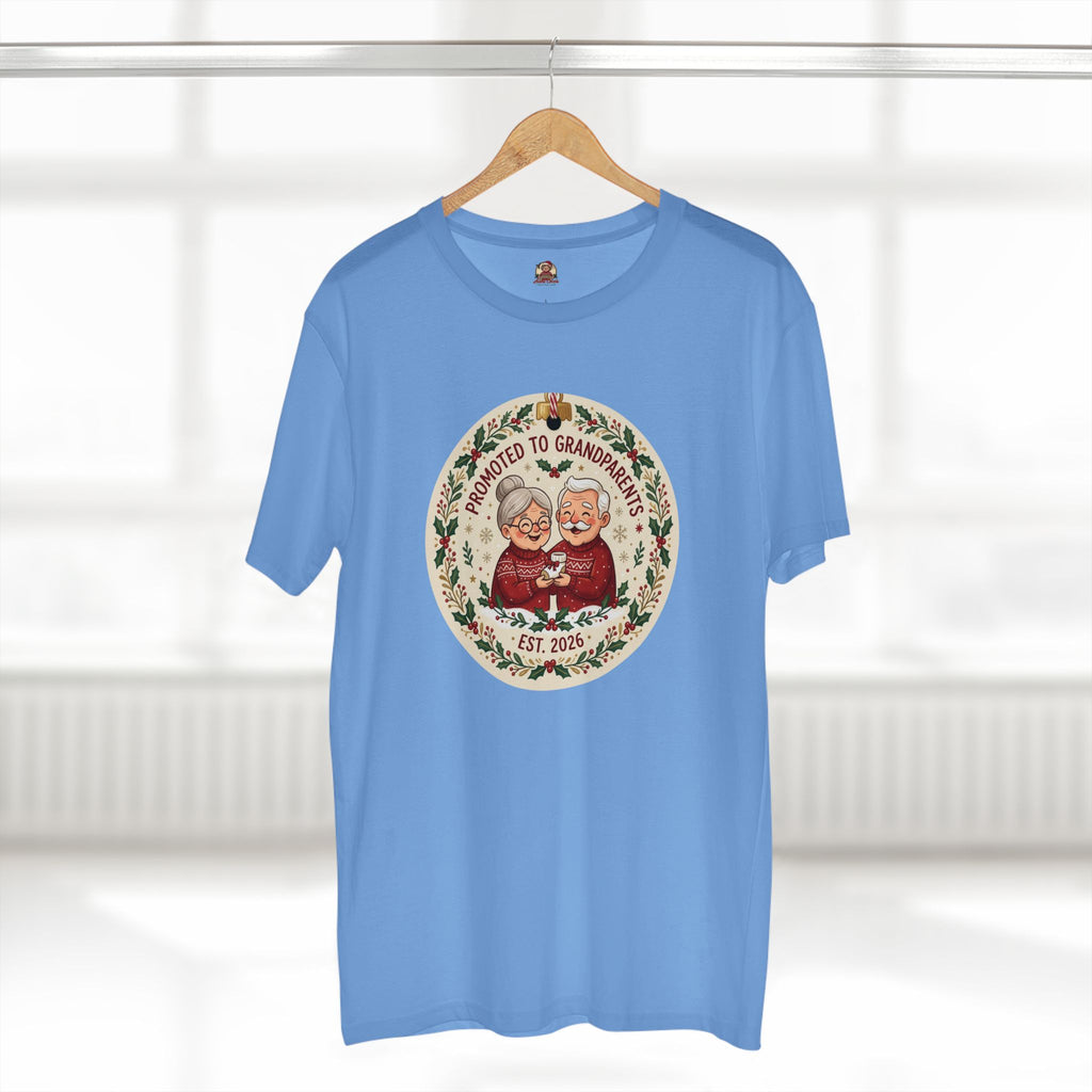 Casual Tee, Promoted to Grandparents (All Colors)(Custom)